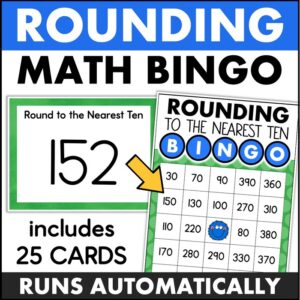 rounding numbers bingo game